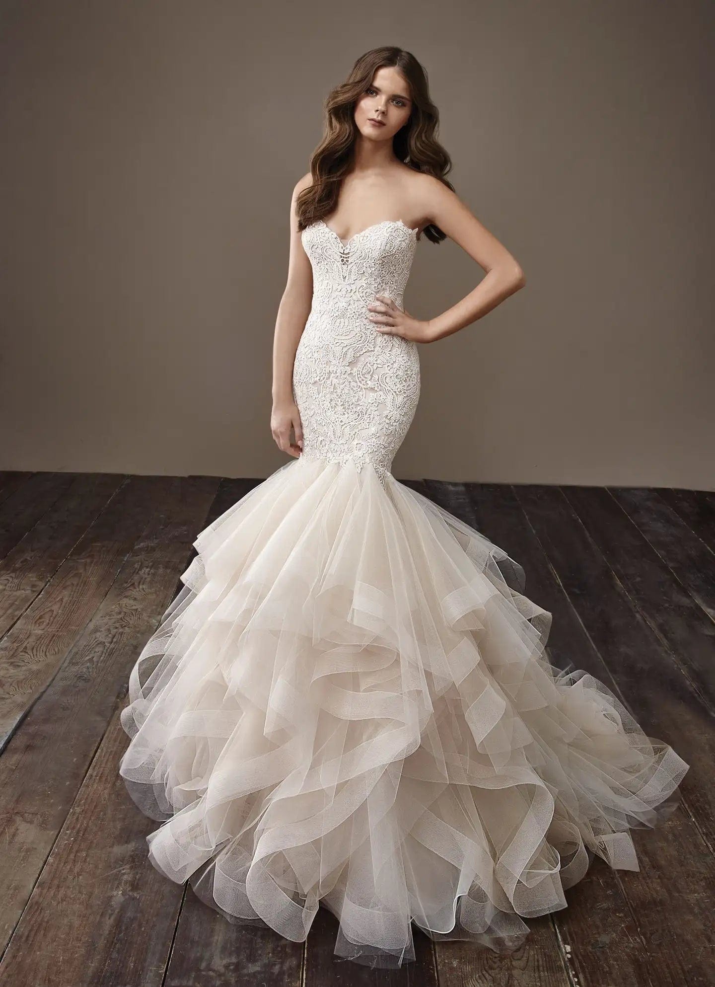 Badgley Mischka Brianna Women's Evening Gown Size 12 - Perfect for Weddings, Galas & Formal Events