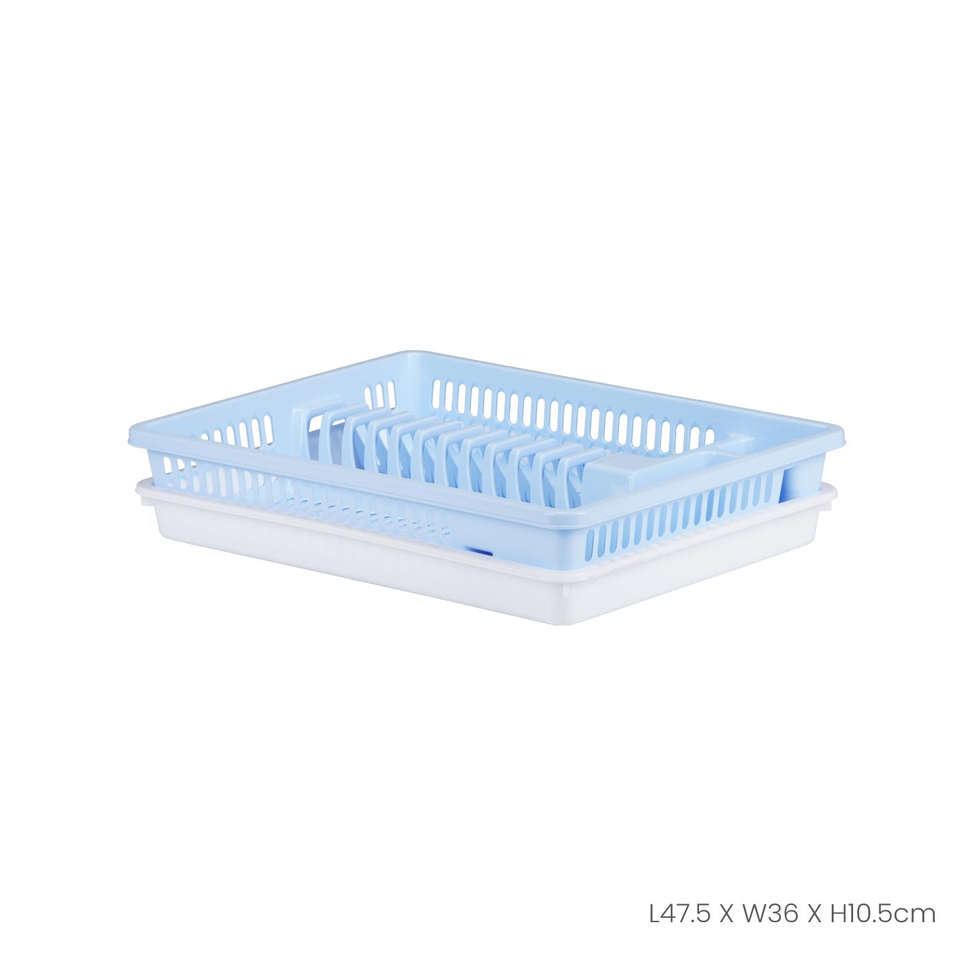 Stainless Steel Dish Rack with Drip Tray - Space Saving Kitchen Organizer for Drying Dishes, Cups & Utensils - Perfect for Small Apartments & Compact Kitchens