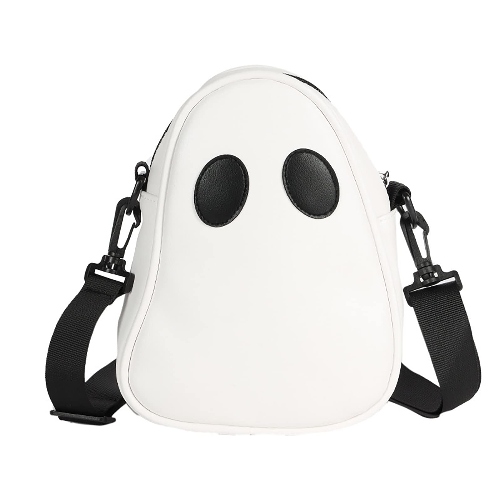 Spooky Halloween Ghost Purse for Women & Men - Cute Crossbody Bag, Satchel & Shoulder Bag - Perfect for Trick or Treating, Costume Parties & Themed Events