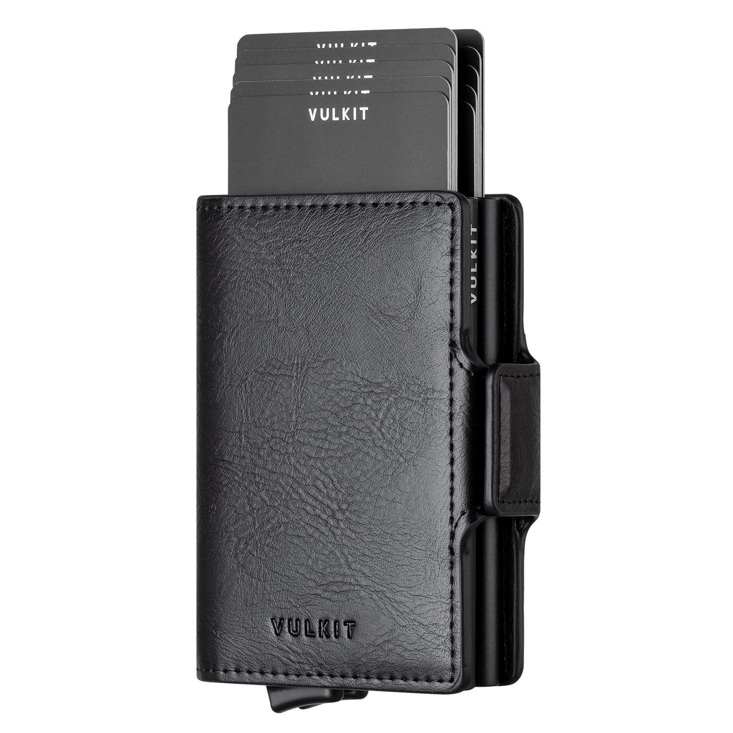 VC200d Double Aluminum Card Holder - Slim RFID Blocking Wallet for Men & Women - Holds 12+ Cards - Perfect for Travel, Business & Everyday Use