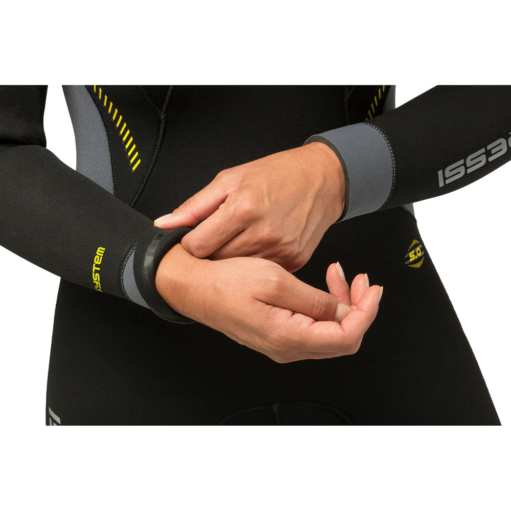 Cressi Fast 5mm Women's Wetsuit - Premium Neoprene Scuba Diving Suit for Warm Water Spearfishing & Snorkeling Adventures
