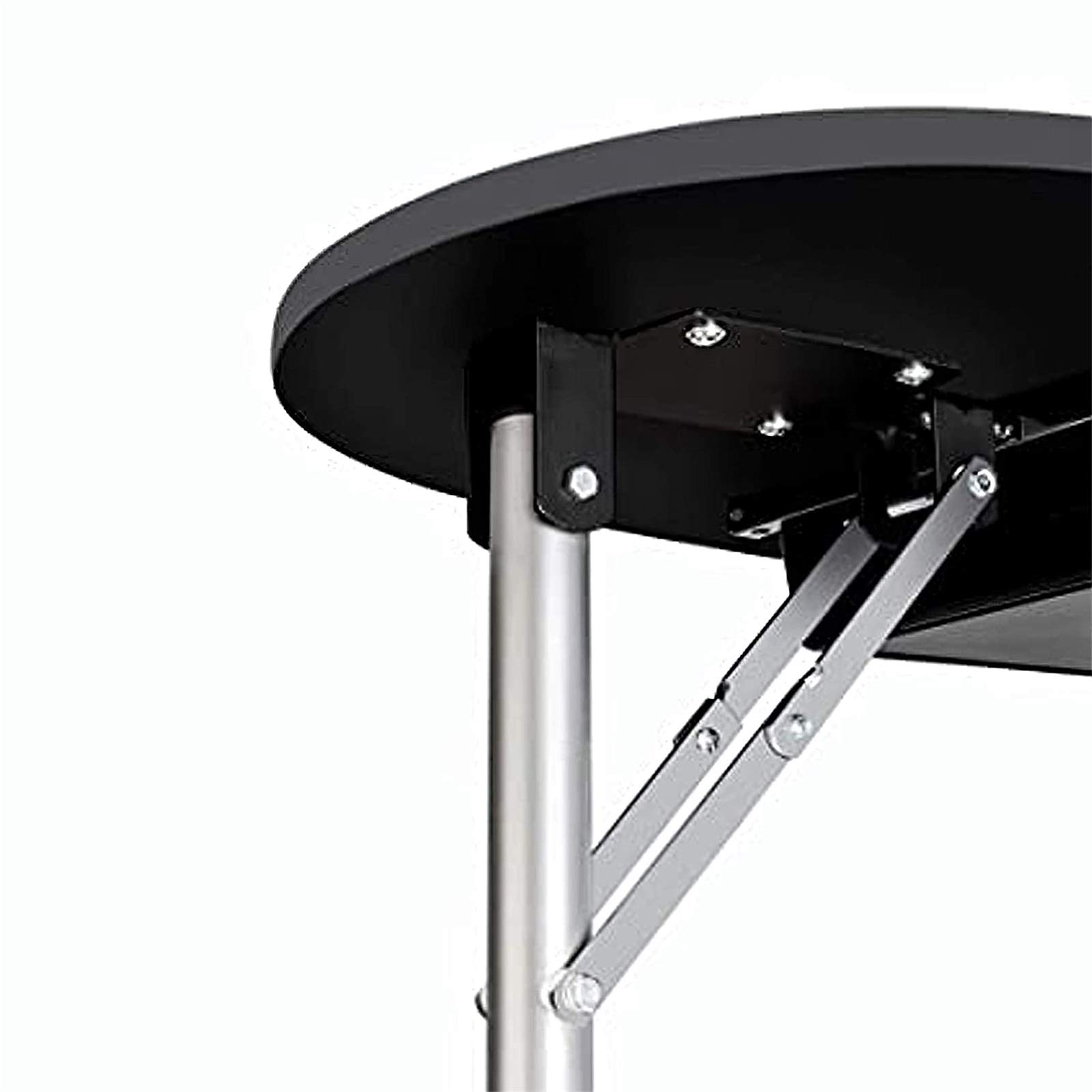 35.4 Inch Portable Foldable Manicure Table with Large Drawer, Adjustable Wheels & Wrist Pad - Professional Nail Salon Workstation for Home & Spa Use | Perfect for Manicurists, Nail Technicians & Mobile Nail Services