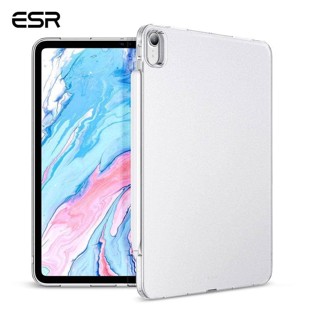 2022 iPad Air 5 Ultra Thin Protective Case - Lightweight Shockproof Cover with Screen Protector for Work, Travel & Everyday Use