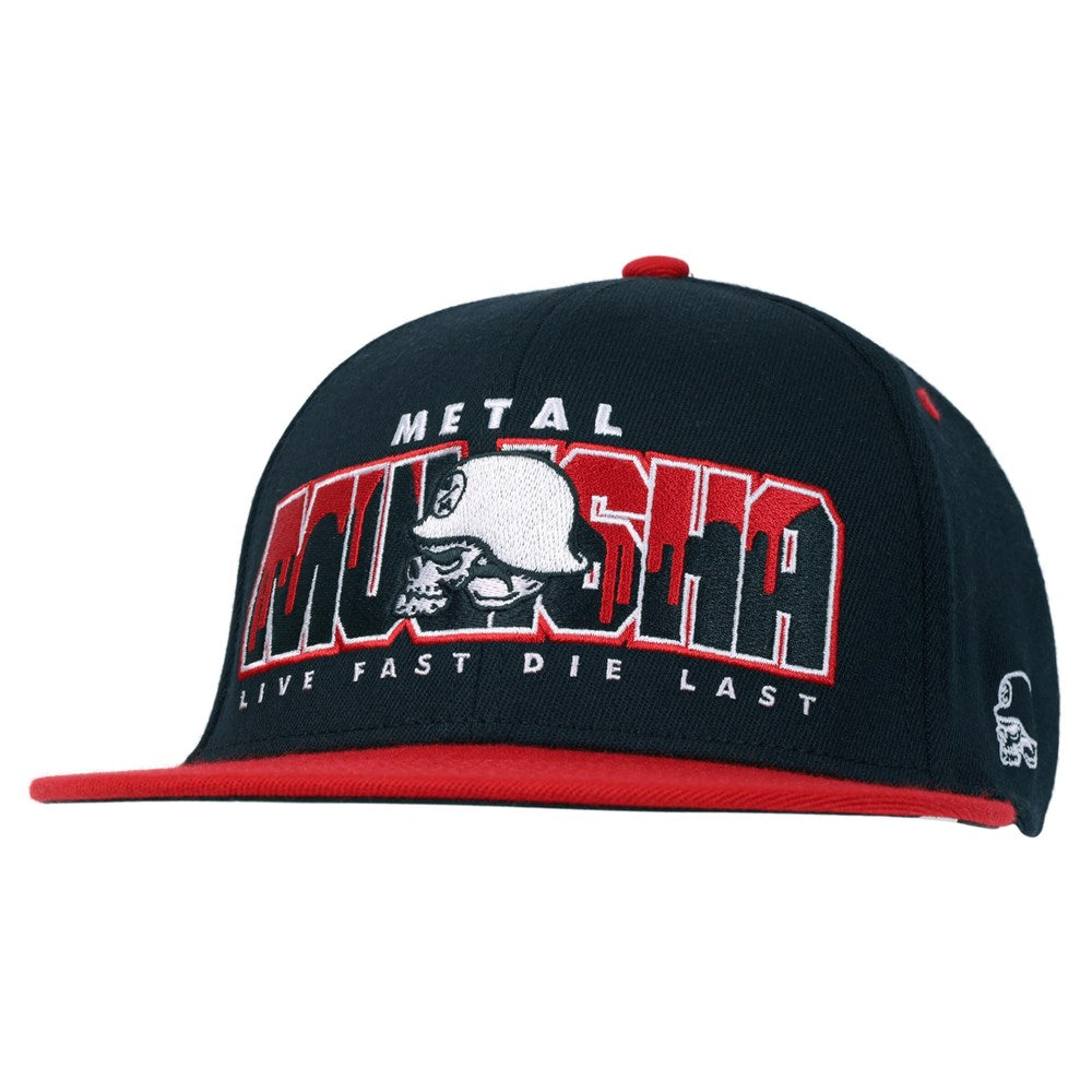 Metal Mulisha Dripper FlexSnap Hat - Adjustable Snapback for Men & Women - Perfect for Skateboarding, Motorcycle Riding & Outdoor Adventures