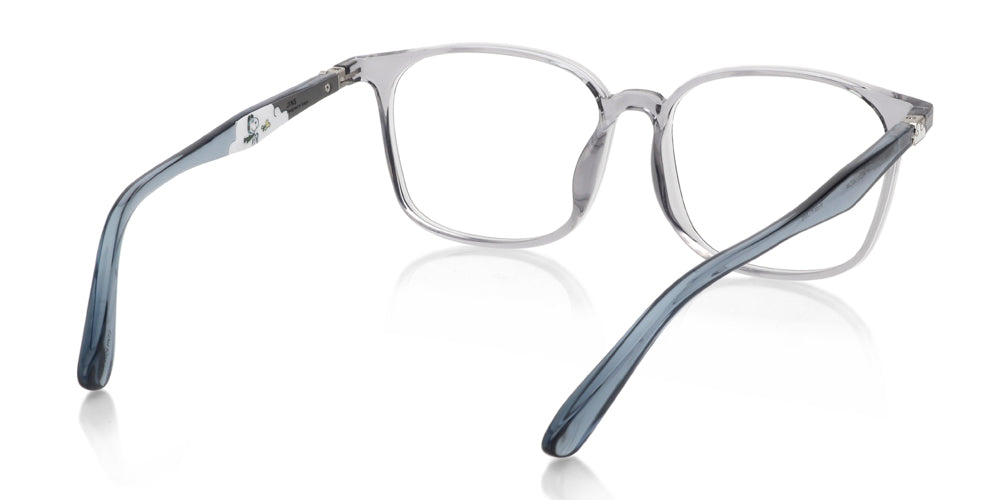 JINS x PEANUTS 085 Pilot 91 Eyeglasses - Stylish Round Frame Glasses for Men & Women - Perfect for Reading, Work, and Everyday Fashion