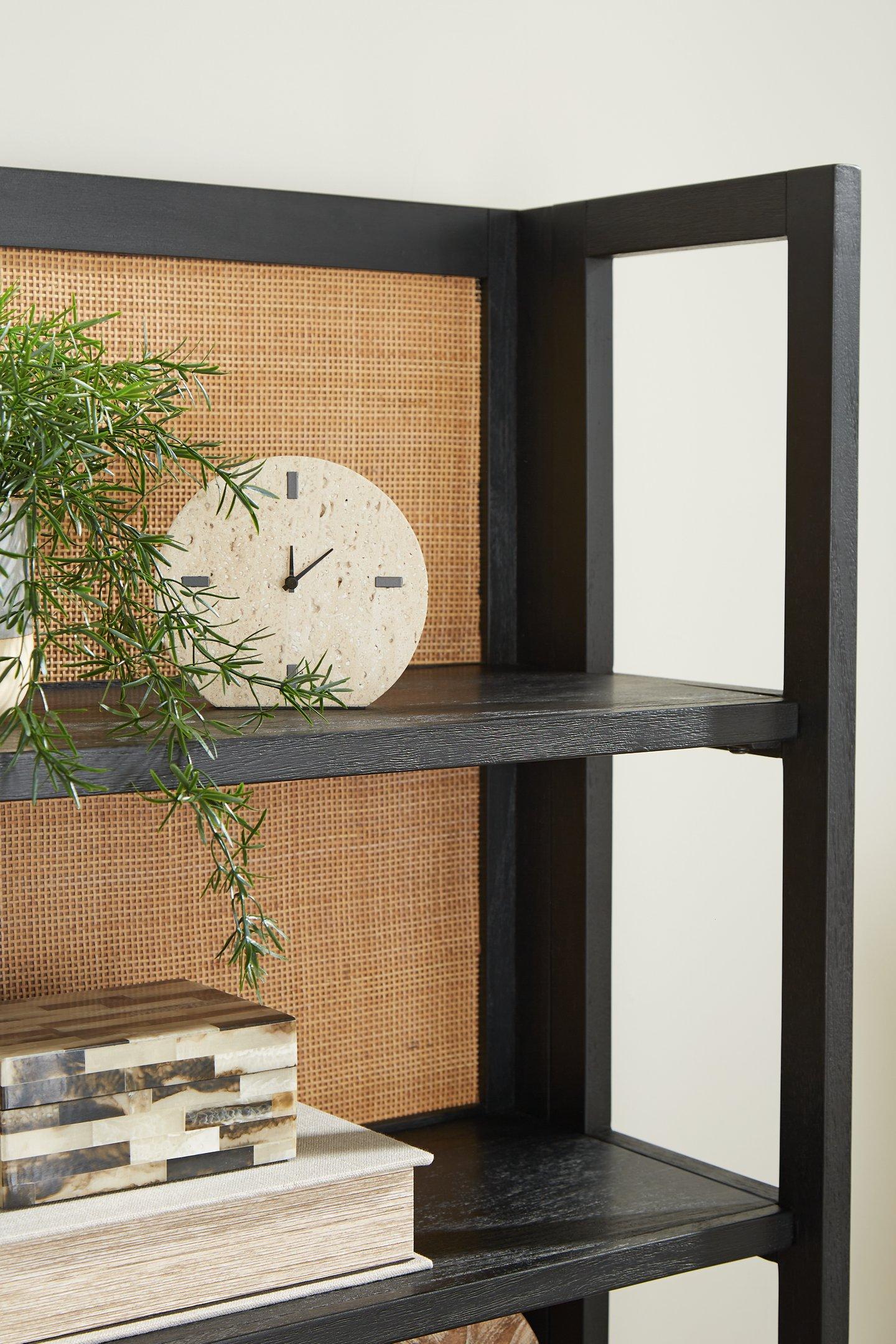 abyard Bookcase - Modern Wooden Bookshelf for Home & Office - Stylish Storage for Books, Decor & Essentials | Perfect for Living Room, Bedroom & Study