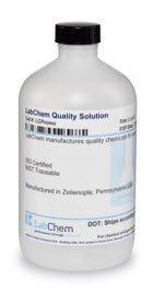 LC126501 Calcium AA Standard Solution, 1000 ppm Concentration, 500 mL Bottle - Ideal for Laboratory Testing, Atomic Absorption Spectroscopy & Chemical Analysis