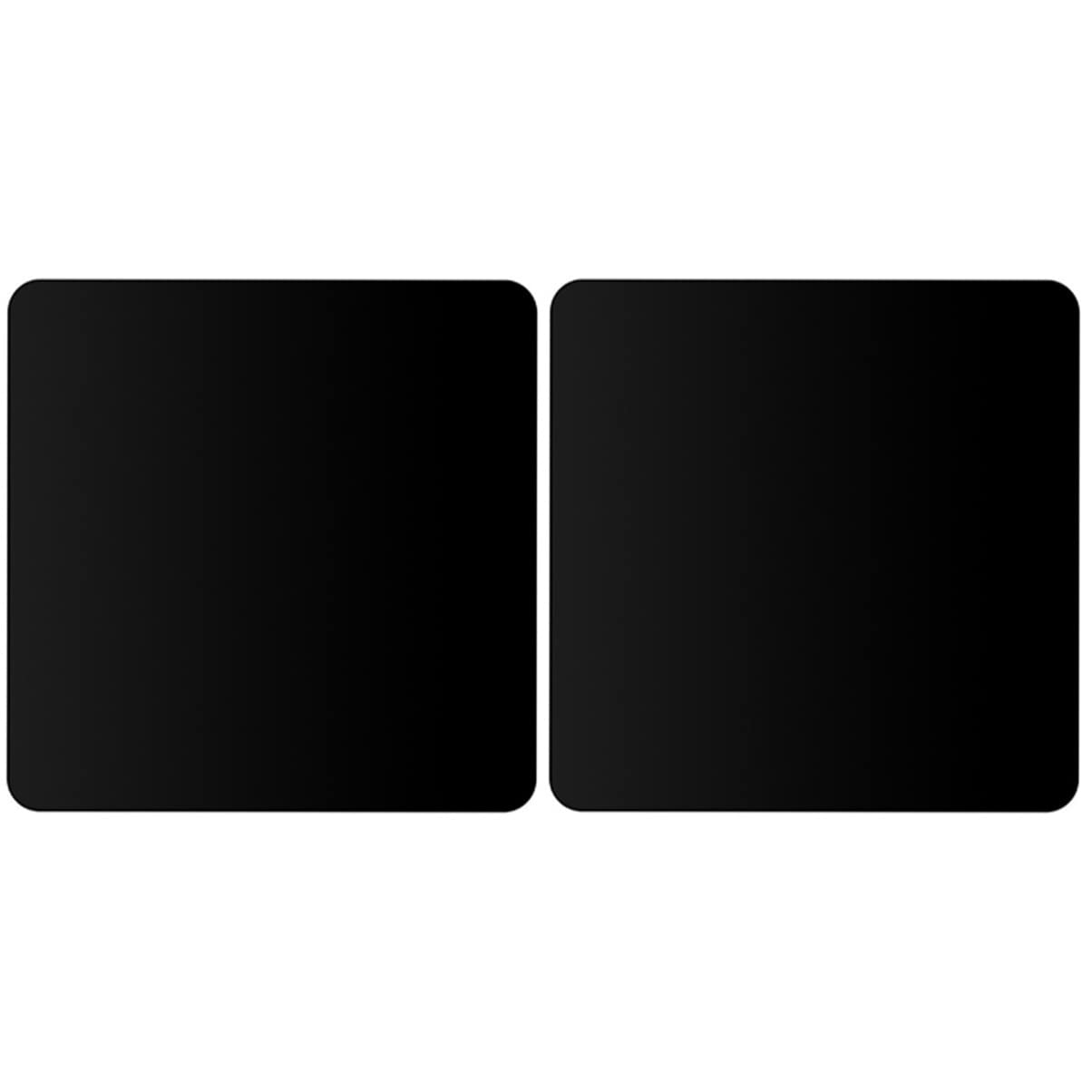 2 Pack Black Acrylic Sheets - 12x12 Inch Craft Plastic Boards for DIY Projects, Signage & Product Displays - Durable Acrylic Panels for Home Decor, Office & Retail Store Displays