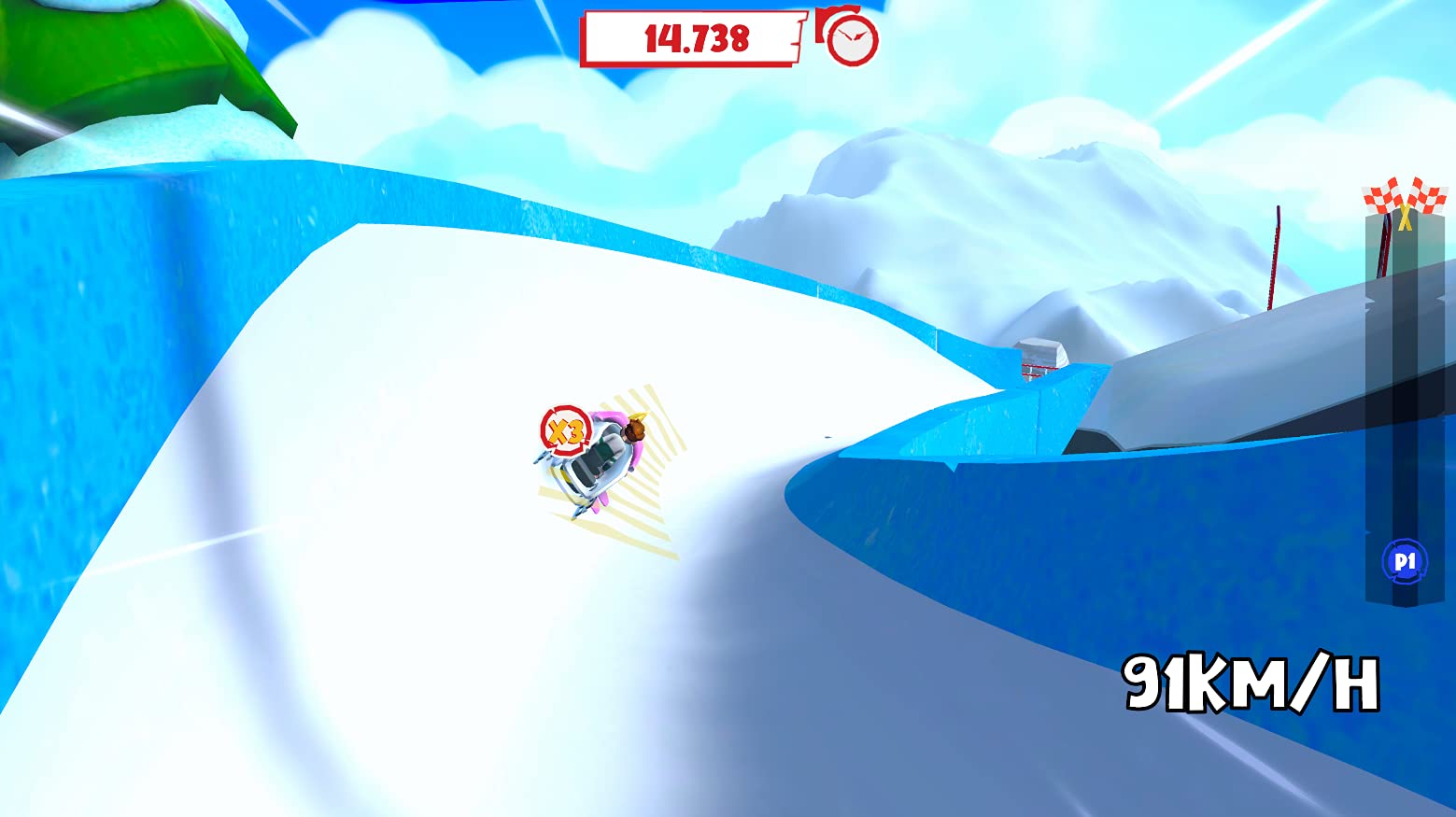 Instant Sports Winter Games for Nintendo Switch - Fun Family & Party Multiplayer Video Game for Winter Holidays & Indoor Entertainment