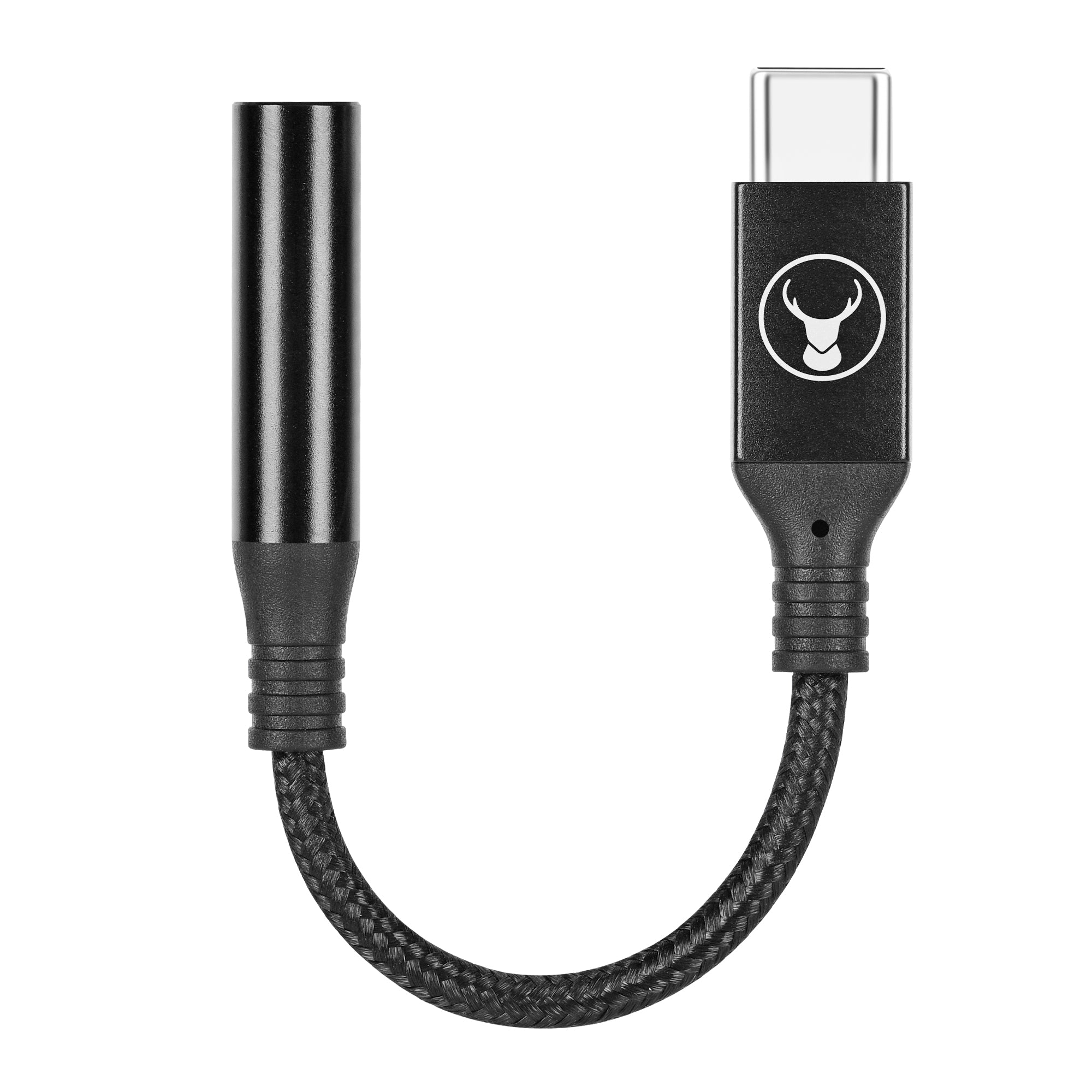 Bonelk USB C to 3.5mm Headphone Jack Adapter - Durable Audio Dongle for iPhone 15/14/13, Samsung Galaxy, iPad Pro - High Quality 3.5mm Aux Cable Converter (Black) | Perfect for Travel, Commuting & Home Entertainment