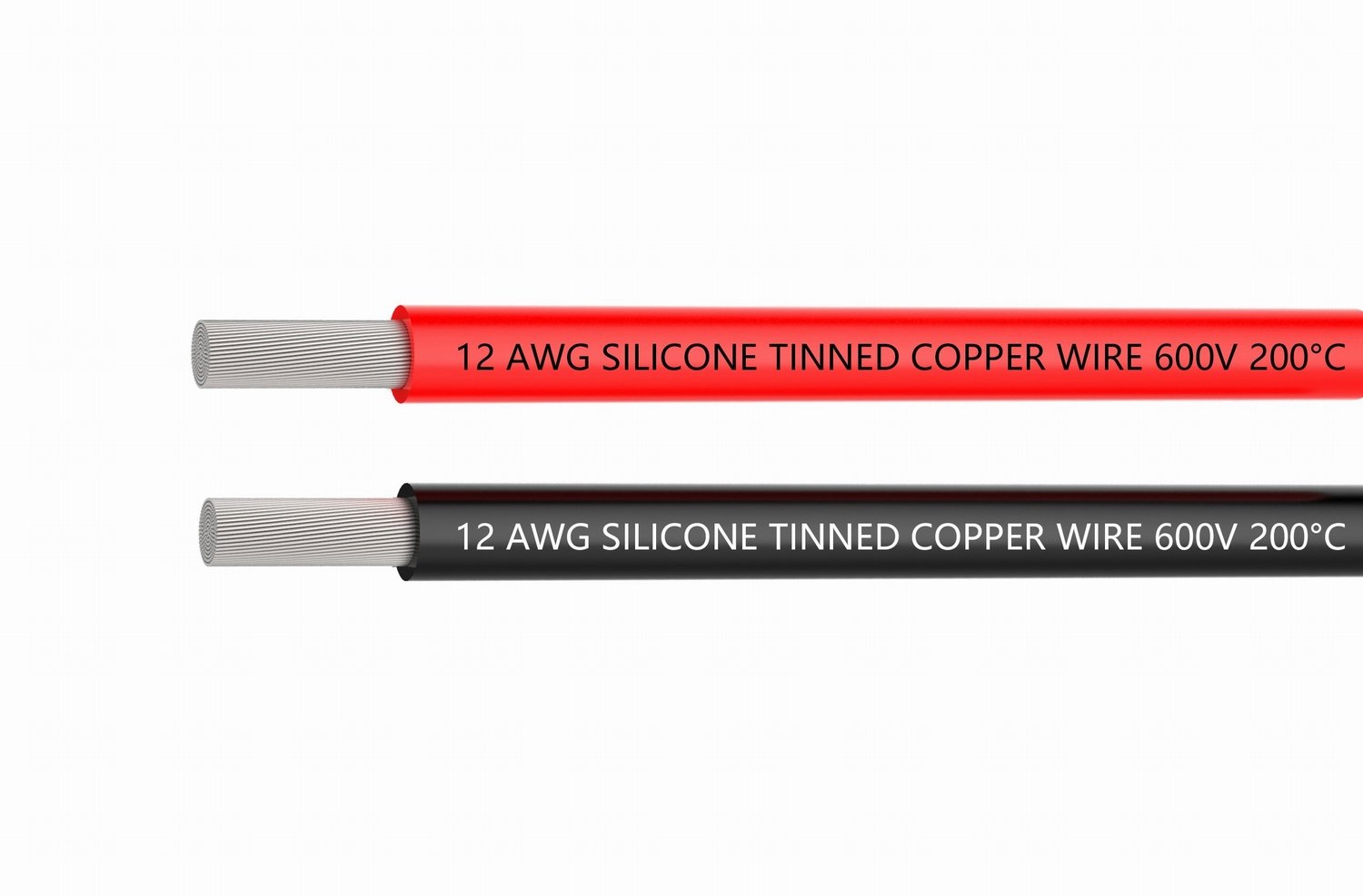 12 AWG Silicone Wire - 15 ft Black & 15 ft Red Tinned Copper Electrical Wire | Flexible Stranded 12 Gauge Wire for RC Cars, Drones, Robotics & DIY Electronics Projects