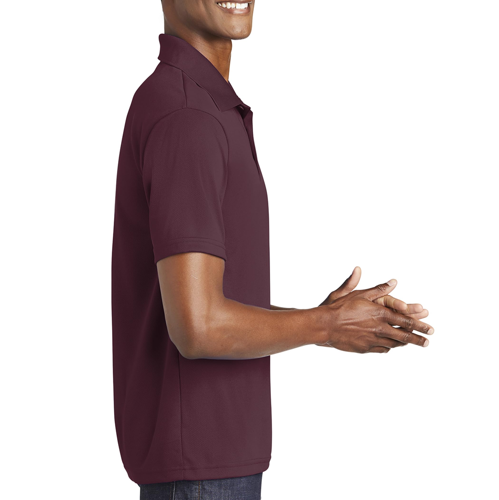 Custom Embroidered Men's Polo Shirts - Personalized Short Sleeve Golf Shirt with Name/Text - Perfect for Golf, Business Casual & Summer Outfits