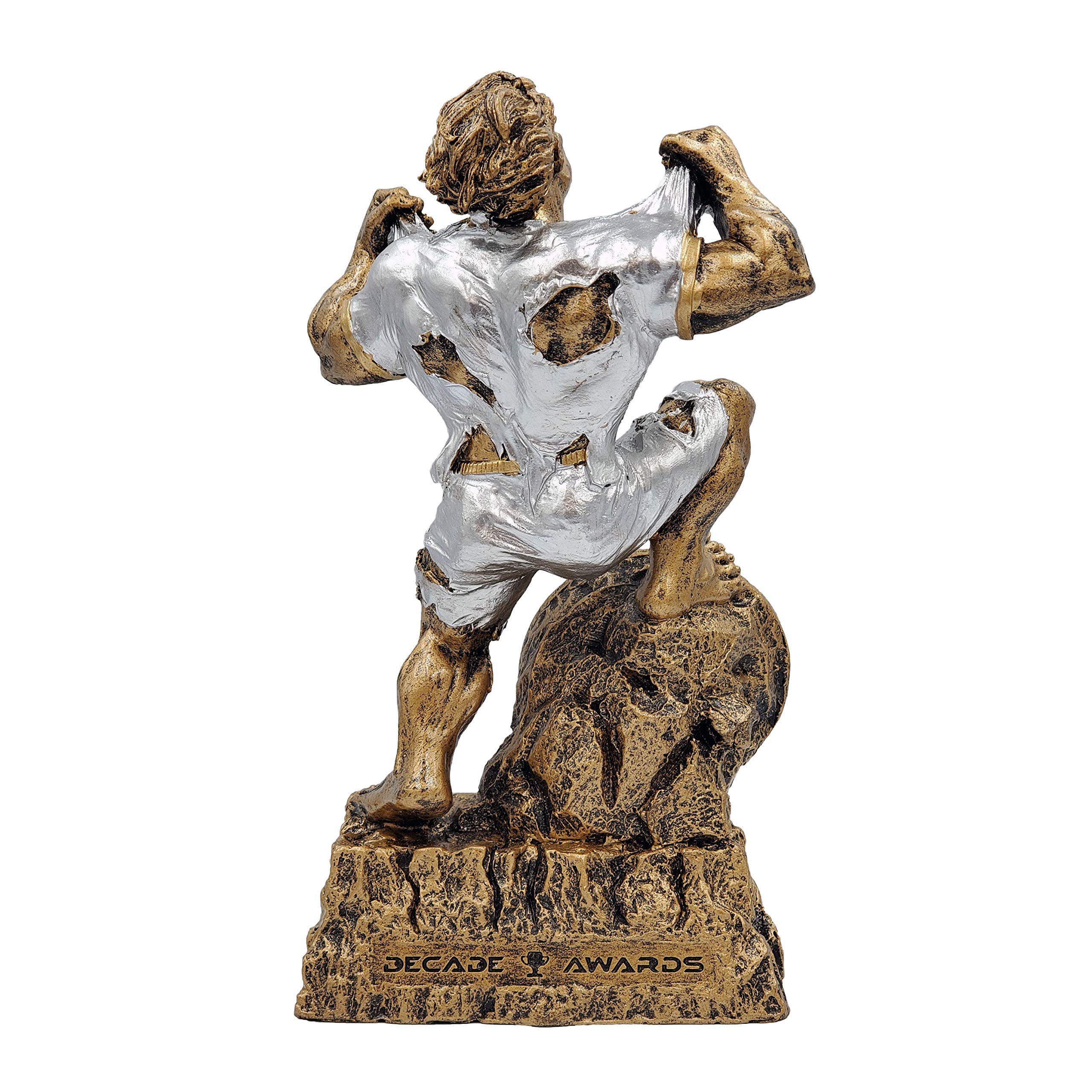 Custom Monster Trophy 6.75 Inch - Personalized Victory Award with Front Insert Plate - Engraved Sports & Achievement Recognition Award for Competitions, Office Awards, and School Events