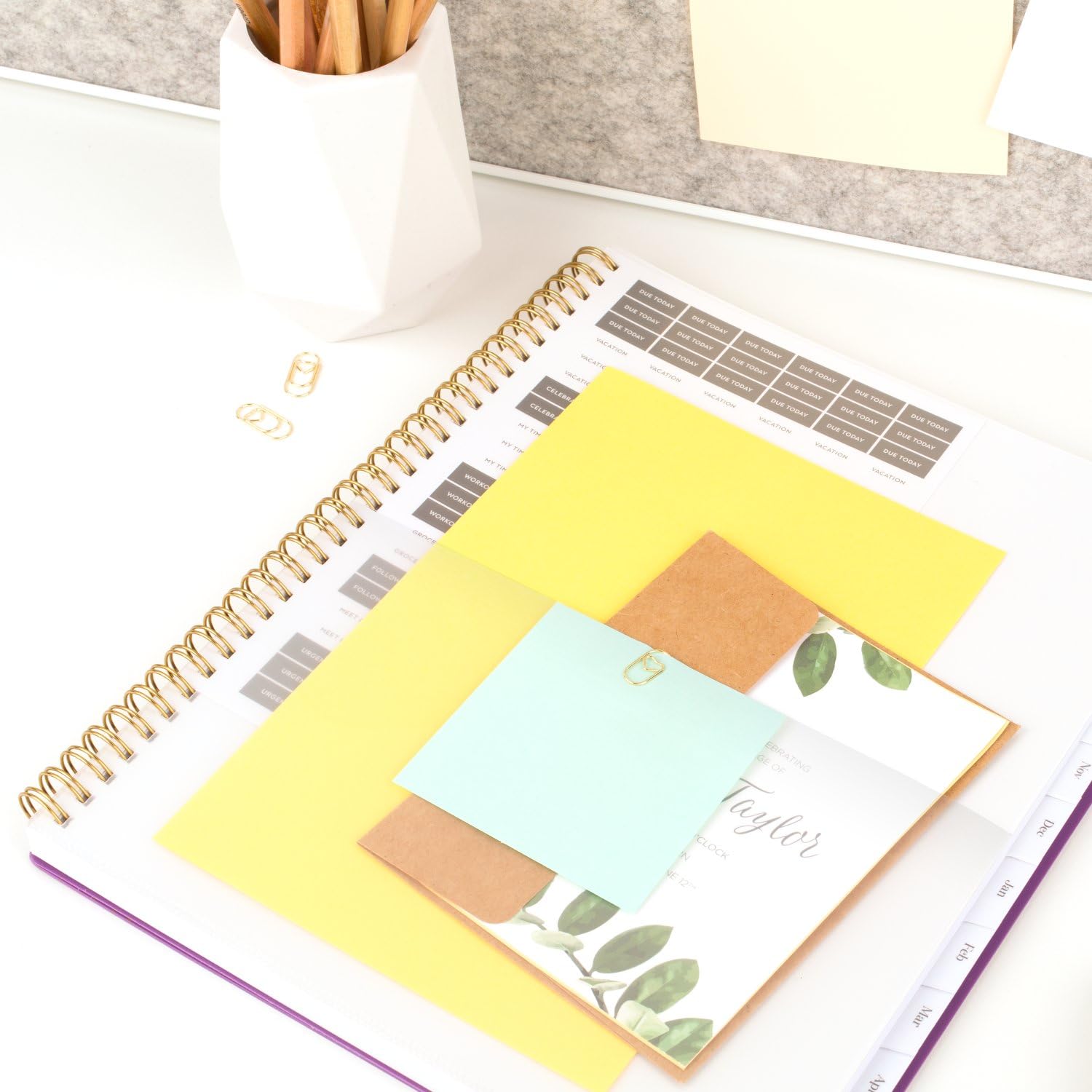 Cambridge Planner 2024-2025 Academic Year - Weekly & Monthly Large Planner (8.5