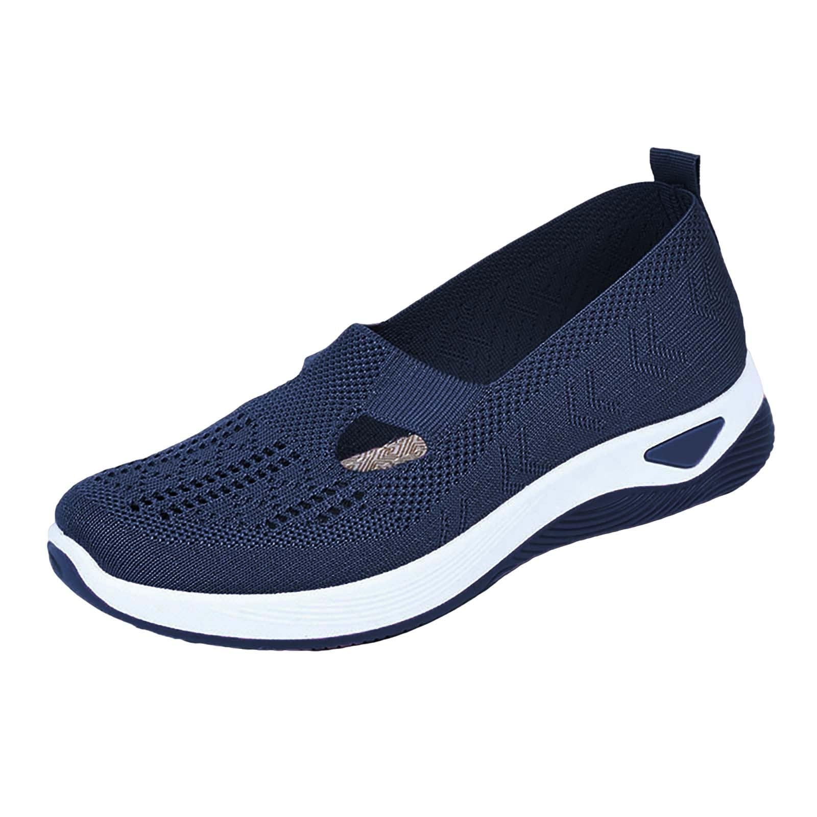 **Men's Breathable Orthopedic Casual Shoes - Comfortable Walking & Dress Sneakers - White Leather Cross Trainer for Work, Travel & Everyday Wear**