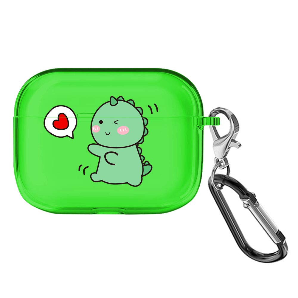 Cute AirPod Pro Case (2019) with Keychain - Protective Cover for Apple AirPods Pro | Travel & Daily Use
