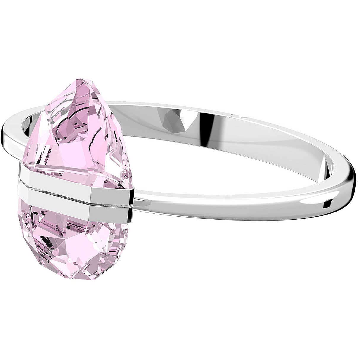 Swarovski Lucent Bangle Bracelet - Pink Crystal Jewelry Collection for Women | Elegant Gift for Wedding, Anniversary & Special Occasions