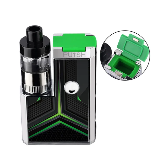 LTQ Vapor Thumb Box Kit 510 Thread with 650mAh Rechargeable Battery - Portable Wax Concentrate Vaporizer for On-The-Go Use | Perfect for Travel, Hiking & Outdoor Activities