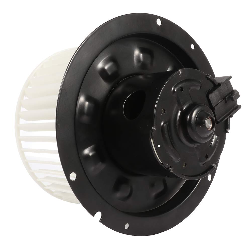 CCiyu HVAC Heater Blower Motor with Wheel Fan Cage - OEM Replacement AC Blower Motor Compatible with 2002-2005 Ford Thunderbird & 2000-2006 Lincoln LS - Perfect for AC System Repair & Maintenance