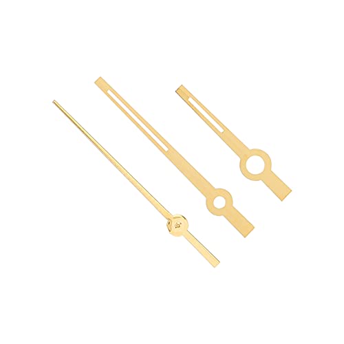 Luminous Watch Hands Set - Gold Alloy Minute & Hour Hands for 1570 Movement | Durable & Stable Replacement Parts for Watch Repair | Perfect for Watchmakers & DIY Enthusiasts