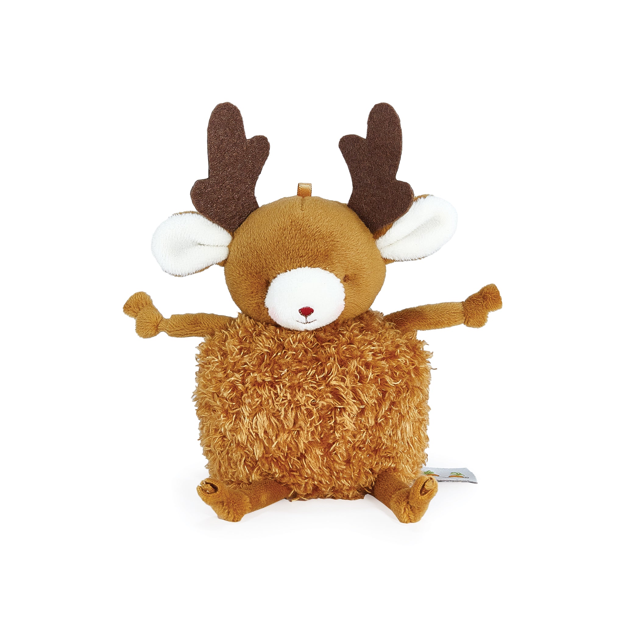 Reindeer Me Roly Poly Toy - Cute Tumbling Christmas Decor for Kids & Home - Perfect for Holiday Playtime and Festive Decorations