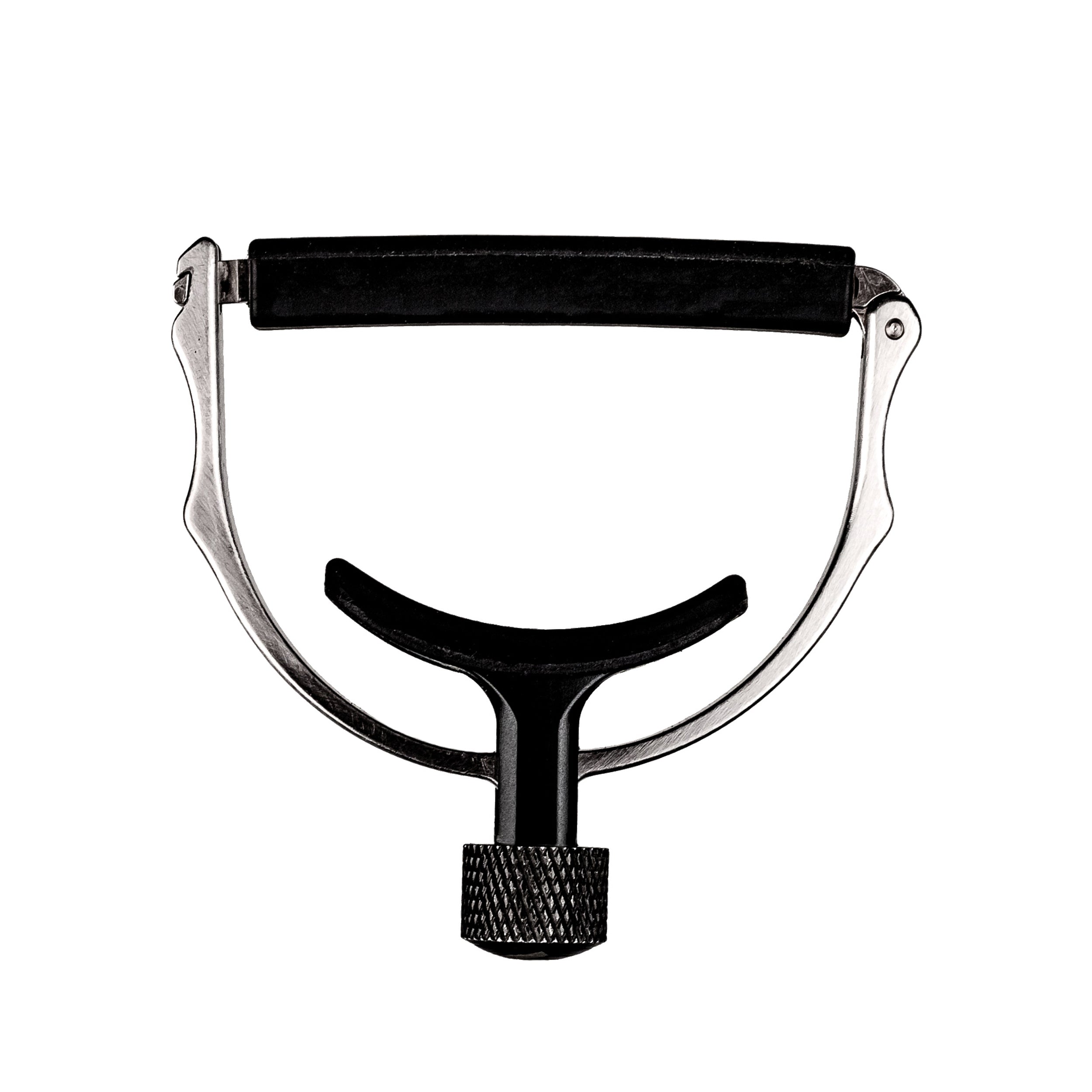 D'Addario Cradle Capo - Professional Guitar Capo for Acoustic & Electric Guitars - Perfect for Live Performances, Studio Recording & Practice Sessions