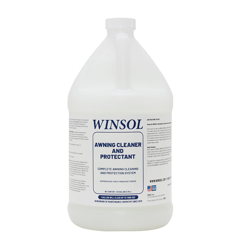 Winsol Awning Cleaner and Protectant - Restores & Shields RV, Boat, and Outdoor Awnings - Perfect for Camping, Patio, and Marine Use