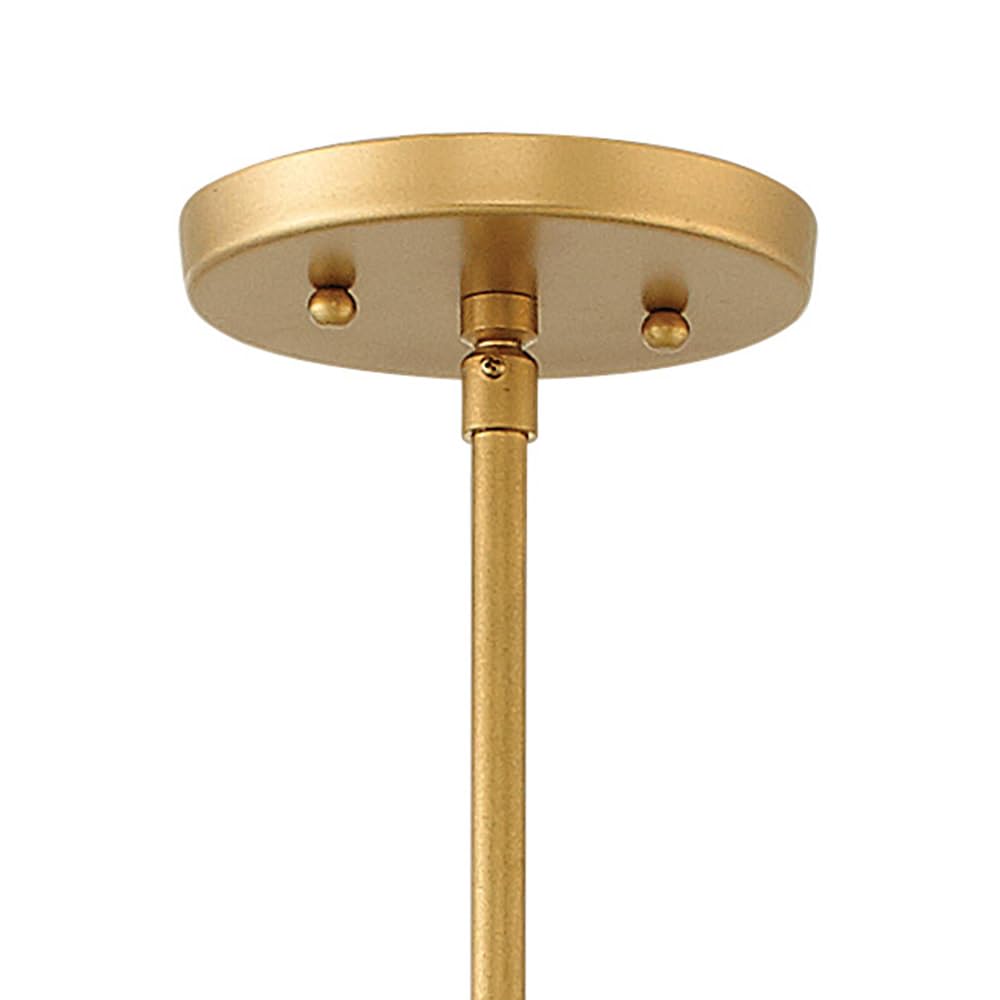 Hinkley Astrid Collection Transitional One Light Pendant - Deluxe Gold Finish, Modern Ceiling Light Fixture for Dining Room, Kitchen Island & Bedroom Decor
