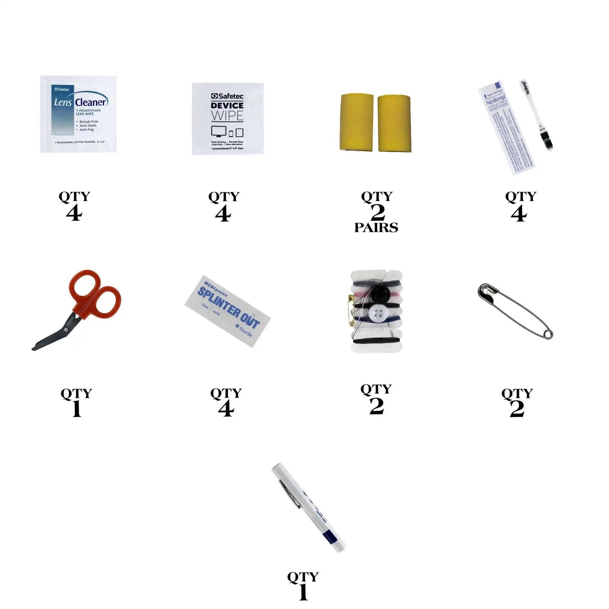 Cruise Essentials Refill Kit - Travel-Sized Ointments, Medications & First Aid Supplies | Perfect for Vacations, Road Trips & Emergency Preparedness