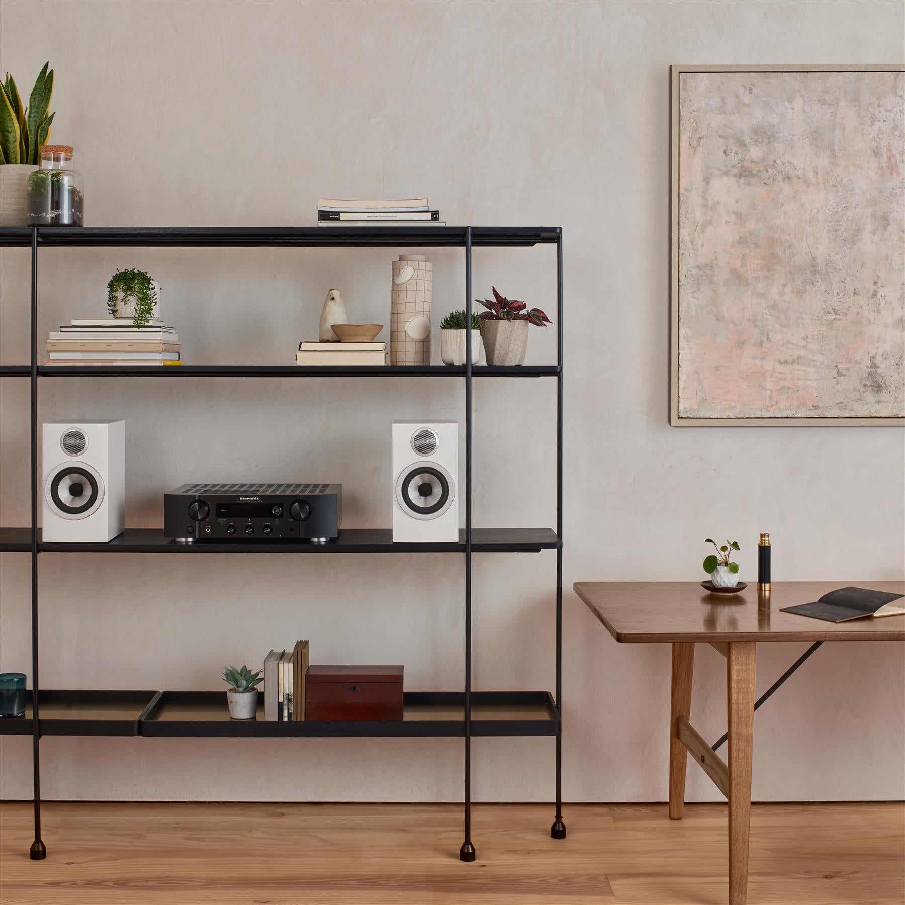 Bowers & Wilkins 707 S3 Bookshelf Speakers (Pair) - High-Fidelity Audio for Home Theater & Music Listening | Premium Stand Mount Speakers for Audiophiles & Home Entertainment