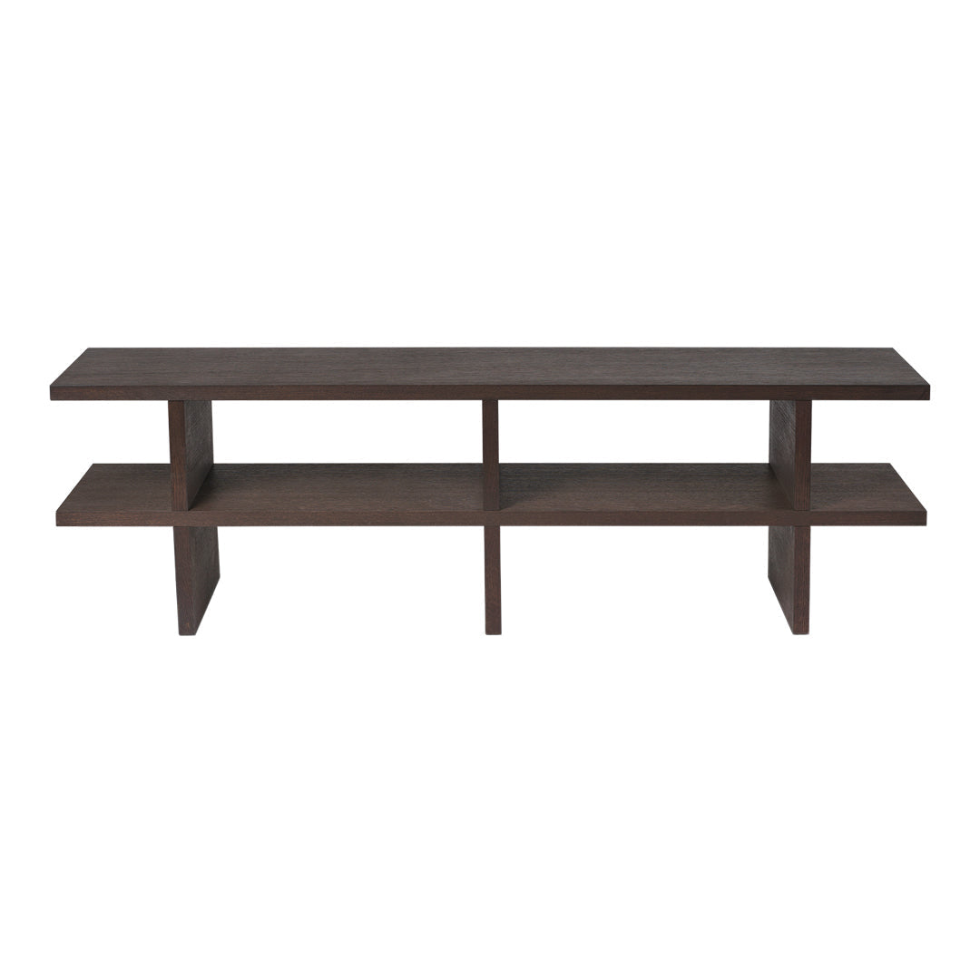 Ferm Living Kona Bench - Modern Wooden Bench with Metal Legs, Scandinavian Design for Living Room, Bedroom, or Entryway | Perfect for Home Decor and Extra Seating