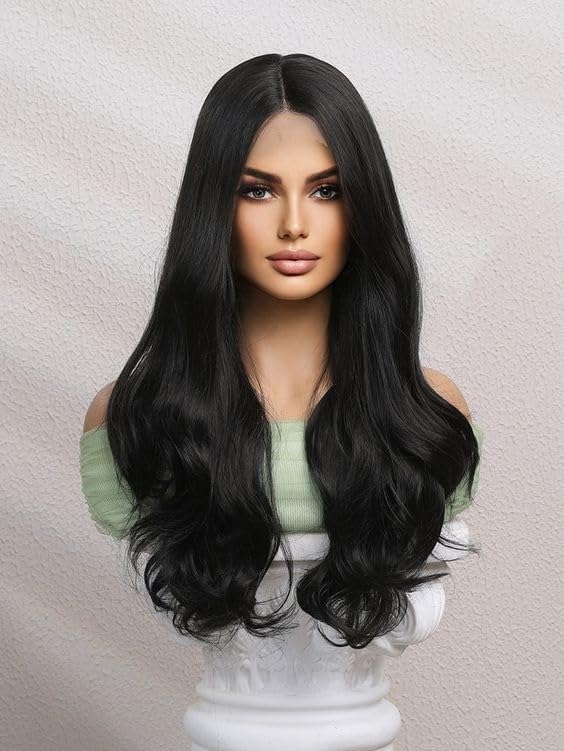Natural Looking Synthetic Hair Wigs for Women & Girls - Heat Friendly Fashion Wigs with Full Head Coverage | Perfect for Daily Wear, Cosplay, and Cancer Patients | Stylish & Comfortable Artificial Hairpieces for All Occasions