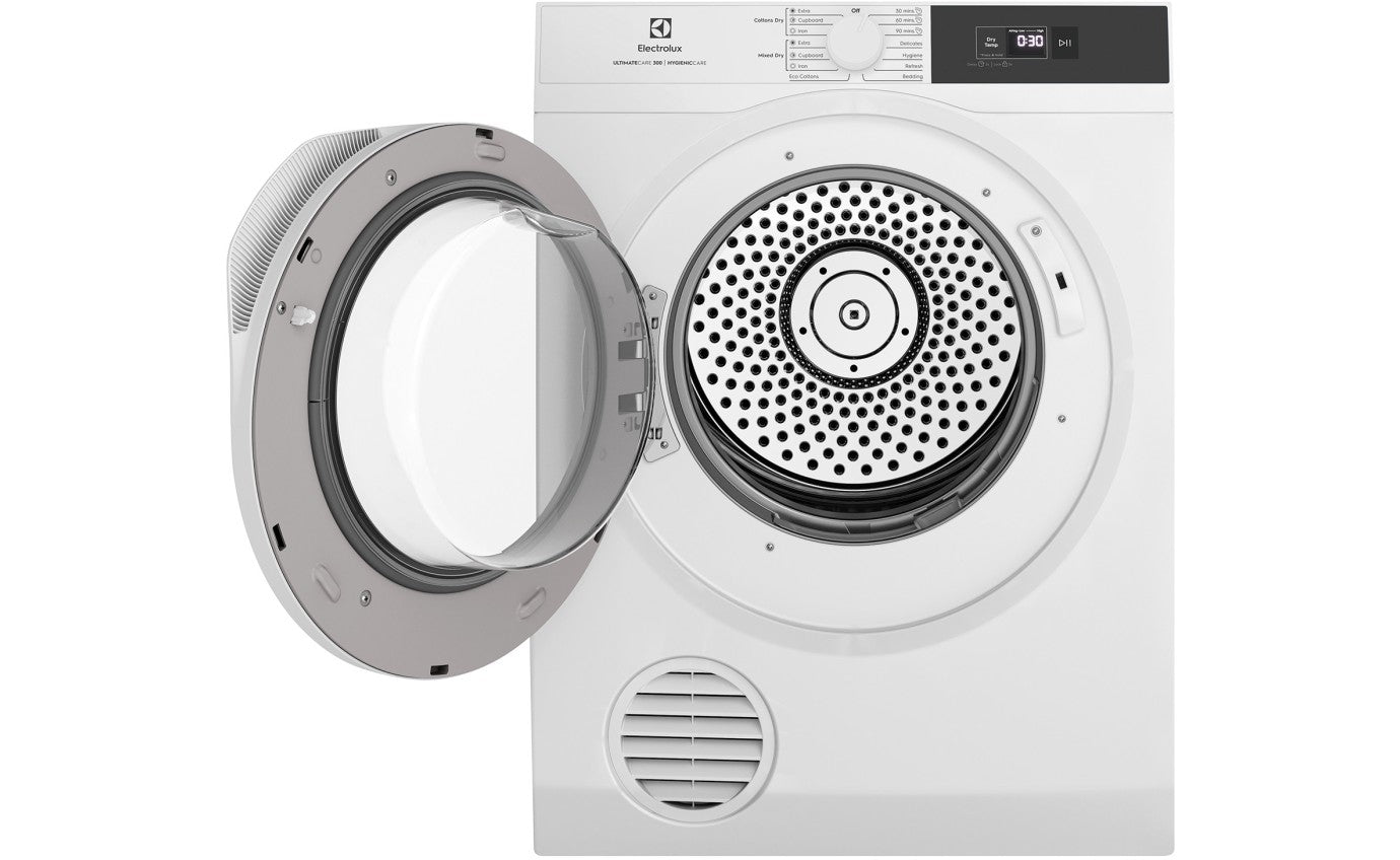 Electrolux 7kg UltimateCare 300 Vented Dryer with SensorDry Technology - EDV705H3WC - Energy Efficient Clothes Dryer for Home Laundry Room | Perfect for Large Families & Quick Drying Needs