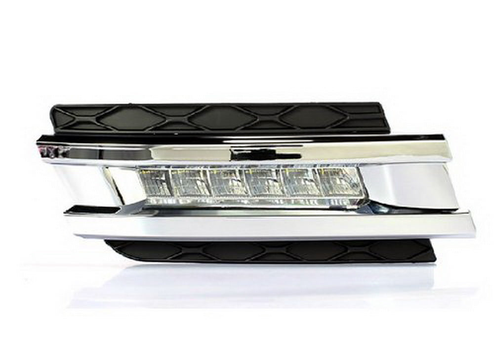 Direct Fit 12W LED Daytime Running Lights DRL For 2007-2012 Mercedes X164 GL Class - Bright White DRL Lights for Enhanced Visibility & Safety (Perfect for Night Driving & Foggy Conditions)