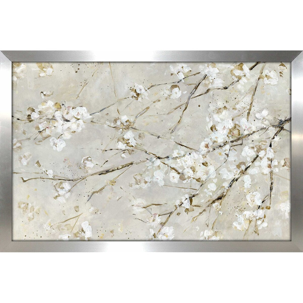 Blossom Confetti (Horizontal) by Sally Swatland - Premium Acrylic Wall Art Print - Perfect for Living Room, Bedroom & Office Decor