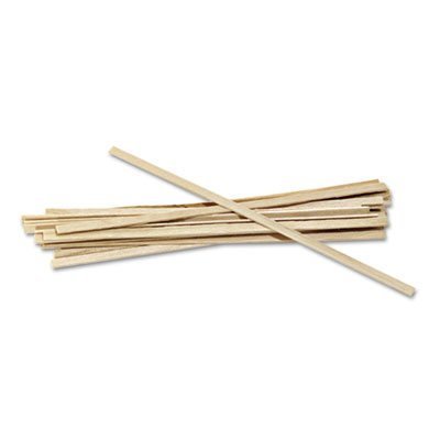 Natural Wood Coffee Stirrers - 5.5