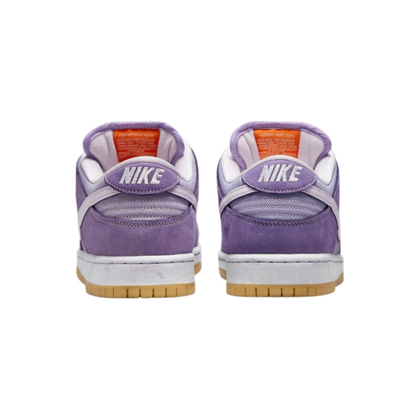 Nike SB Dunk Low Pro ISO Lilac Corduroy Skate Shoes - Comfortable & Stylish Sneakers for Men and Women - Perfect for Skateboarding, Casual Wear & Street Fashion