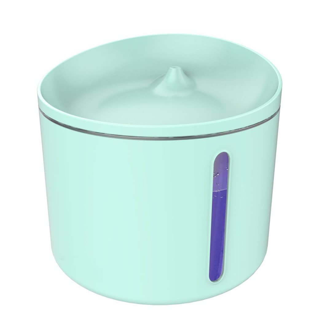 Liusj Junst Wenzhe 1L Automatic Cat Water Fountain - Electric Pet Water Dispenser for Cats & Dogs - Quiet & Safe Drinking Fountain for Home, Office, or Travel Use