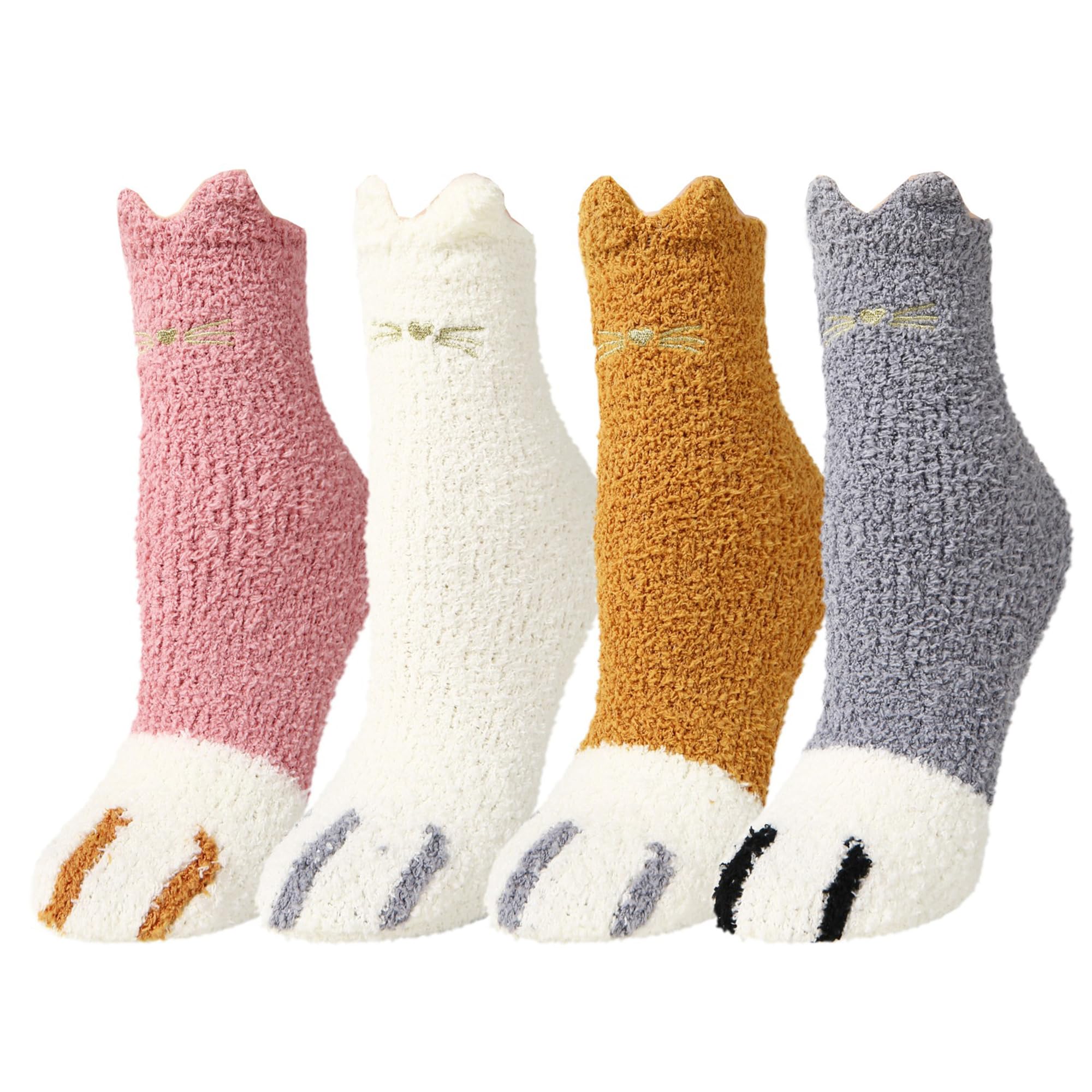 Benefeet Fuzzy Socks for Women - Warm Winter Plush Socks for Indoor & Sleep