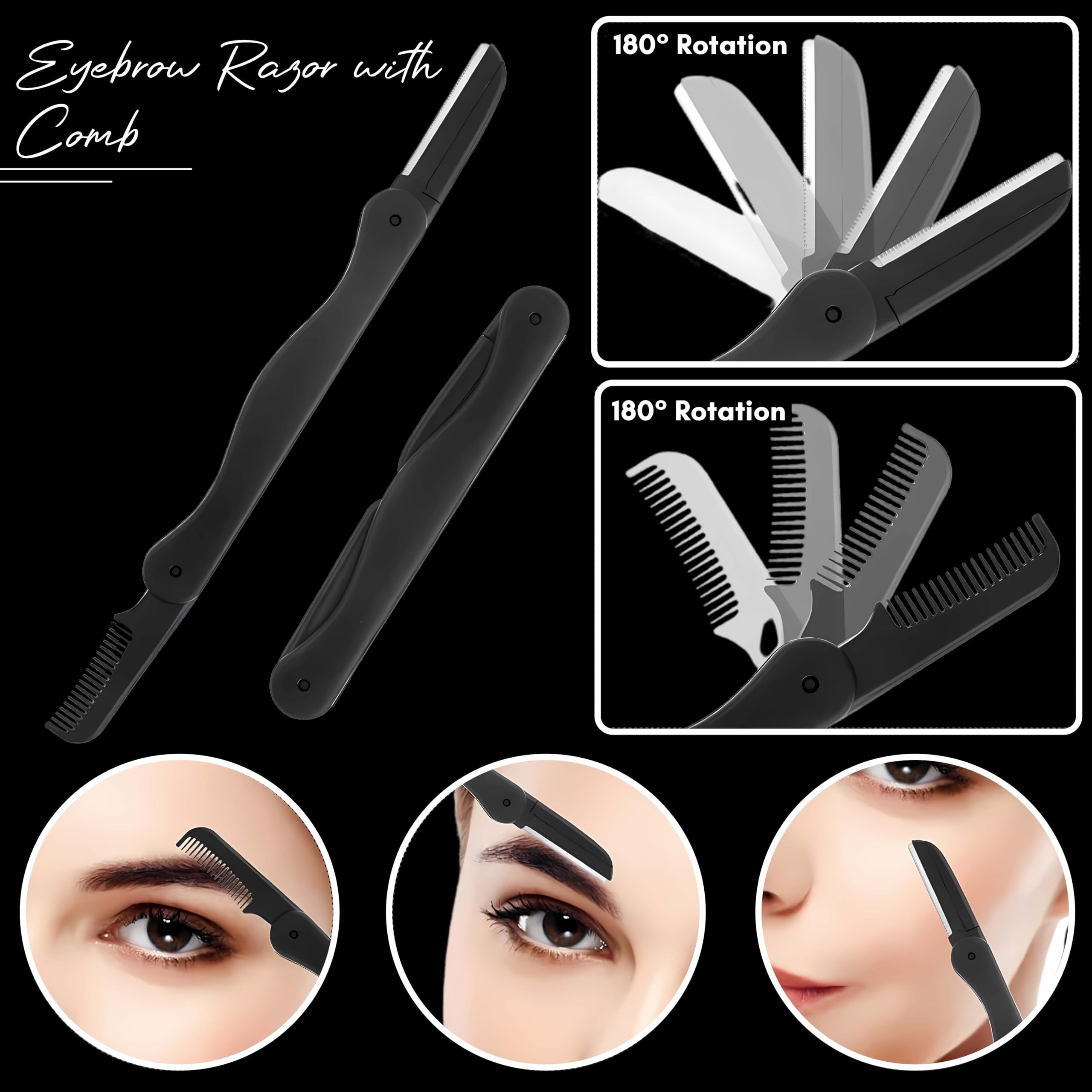 Beauté Secrets 25-Piece Stainless Steel Manicure & Pedicure Kit - Nail Clippers, Cutter, File, Sharp Scissors for Fingernails & Toenails with Portable Blue Case - Perfect for Travel, Home, Salon & Gifts