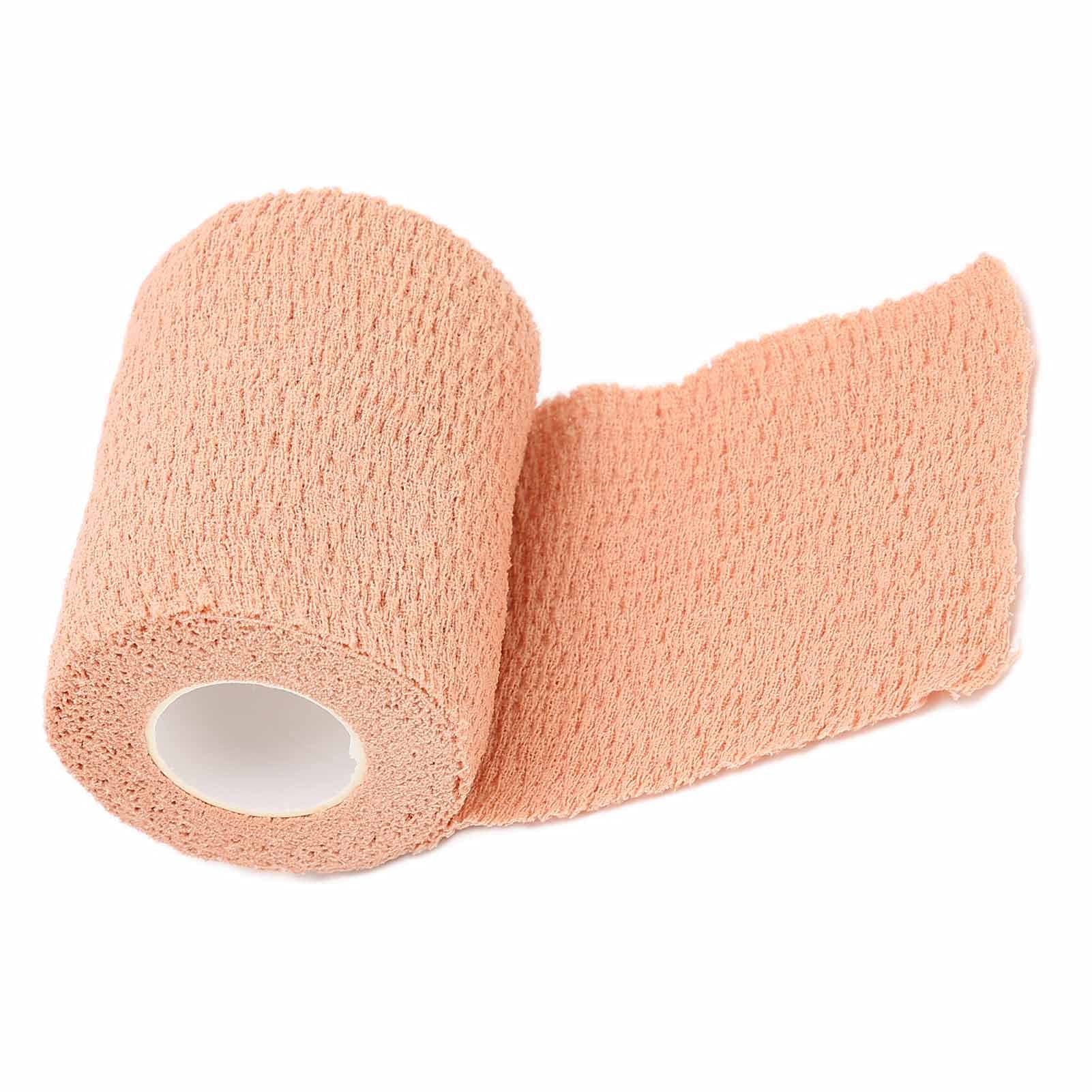 Elastic Self Adhesive Bandage Wrap - Breathable Cohesive Sports Tape for Wrist, Knee & Ankle Support - Reliable Athletic Injury Protection for Running, Basketball & Workout Recovery
