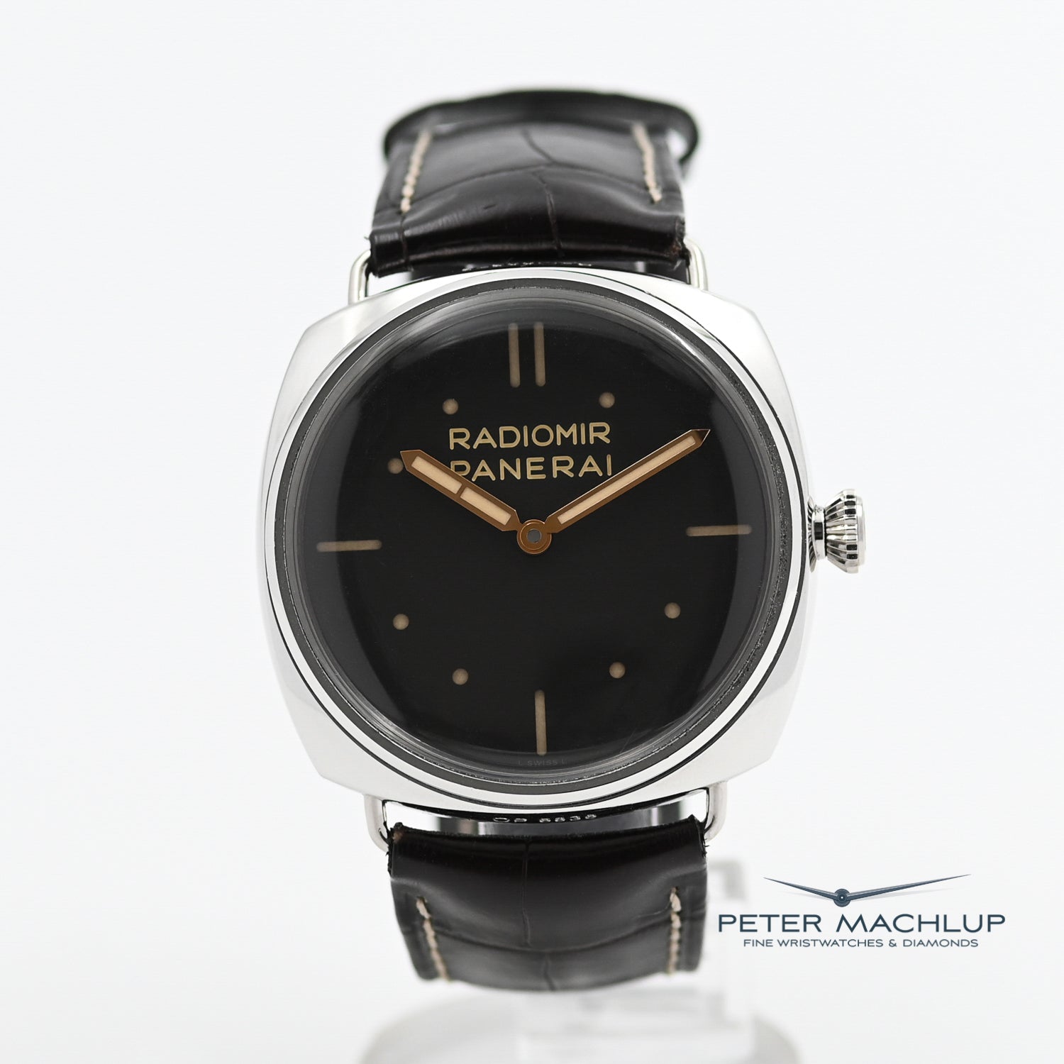 Panerai Radiomir 3 Days Automatic Platinum Men's Luxury Watch - Perfect for Business Meetings & Formal Events