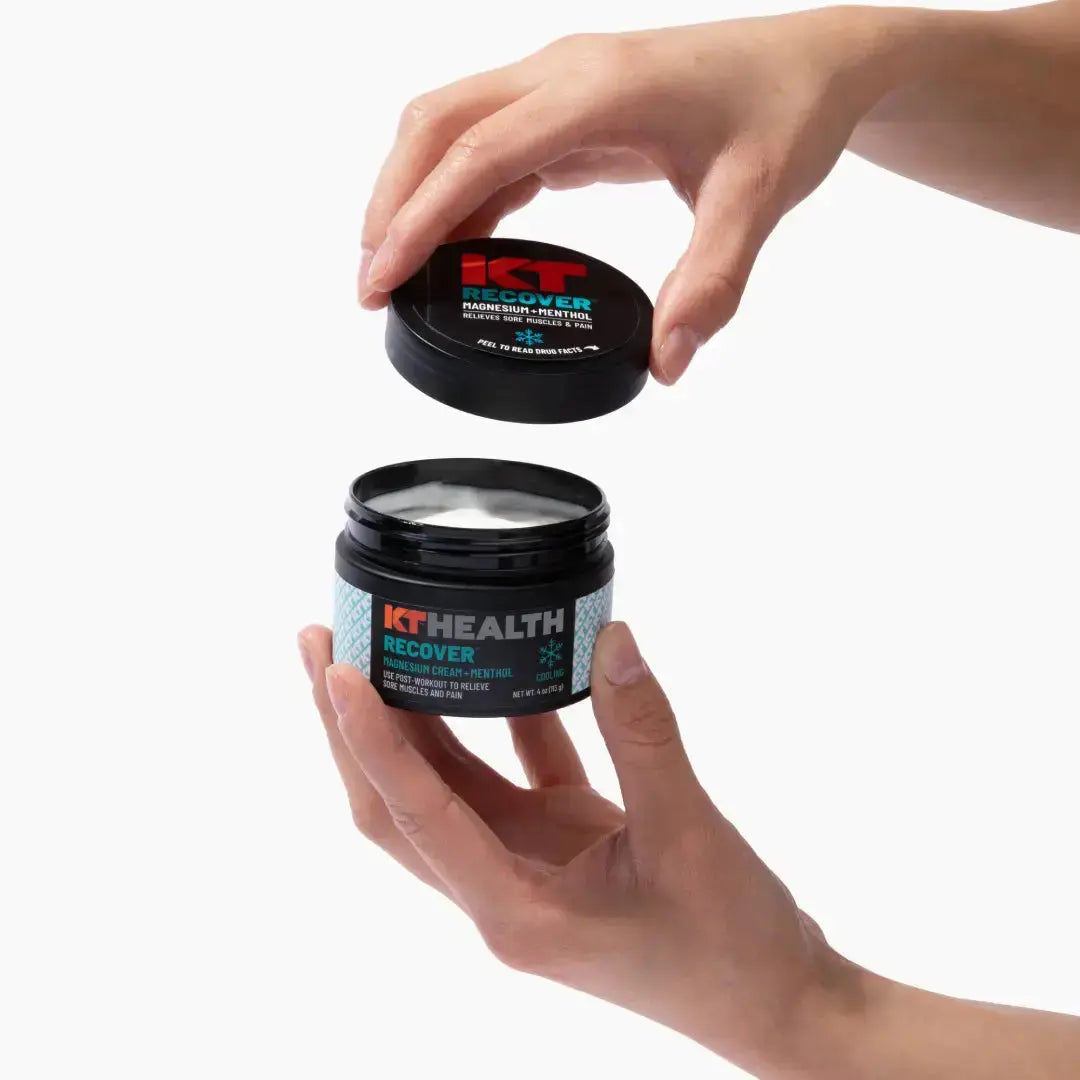 KT Health Magnesium Cream for Muscle Relaxation & Pain Relief - Natural Topical Solution for Athletes & Active Lifestyles