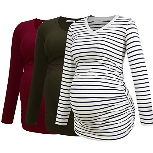 Army Green-wine-white Stripe(3 Pack)