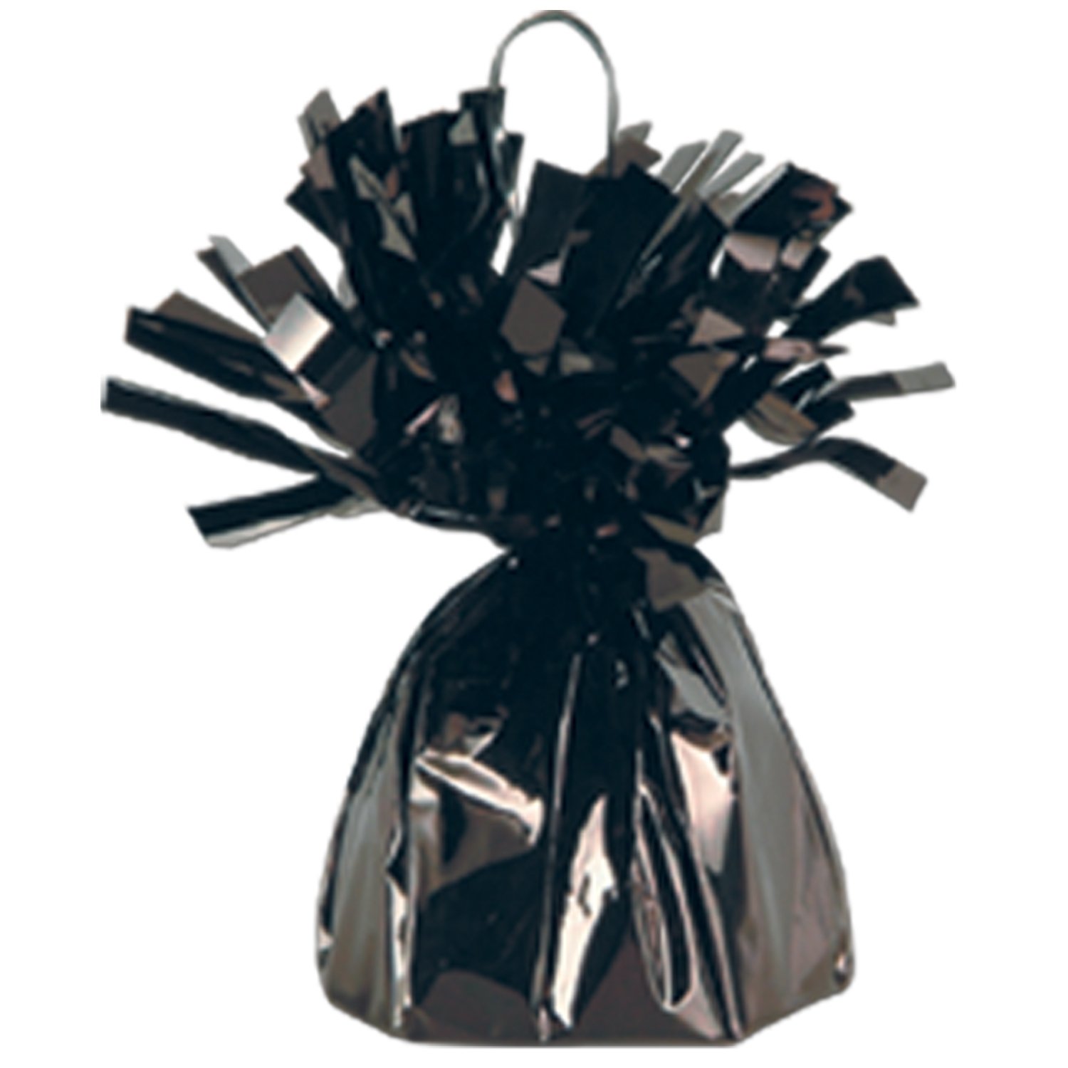 Beistle 50804-BK Metallic Wrapped Balloon Weights (1-Pack) - Elegant Party Decorations for Birthdays, Weddings & Special Events