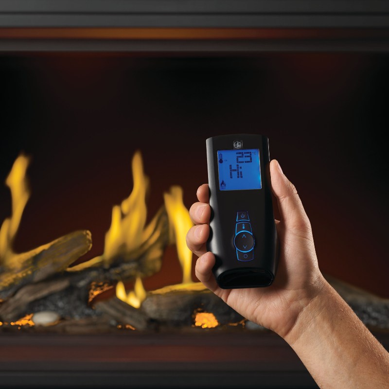 Napoleon TLV62N Tall Vector 62 Linear Direct Vent Gas Fireplace - Modern Heating for Living Rooms & Patios