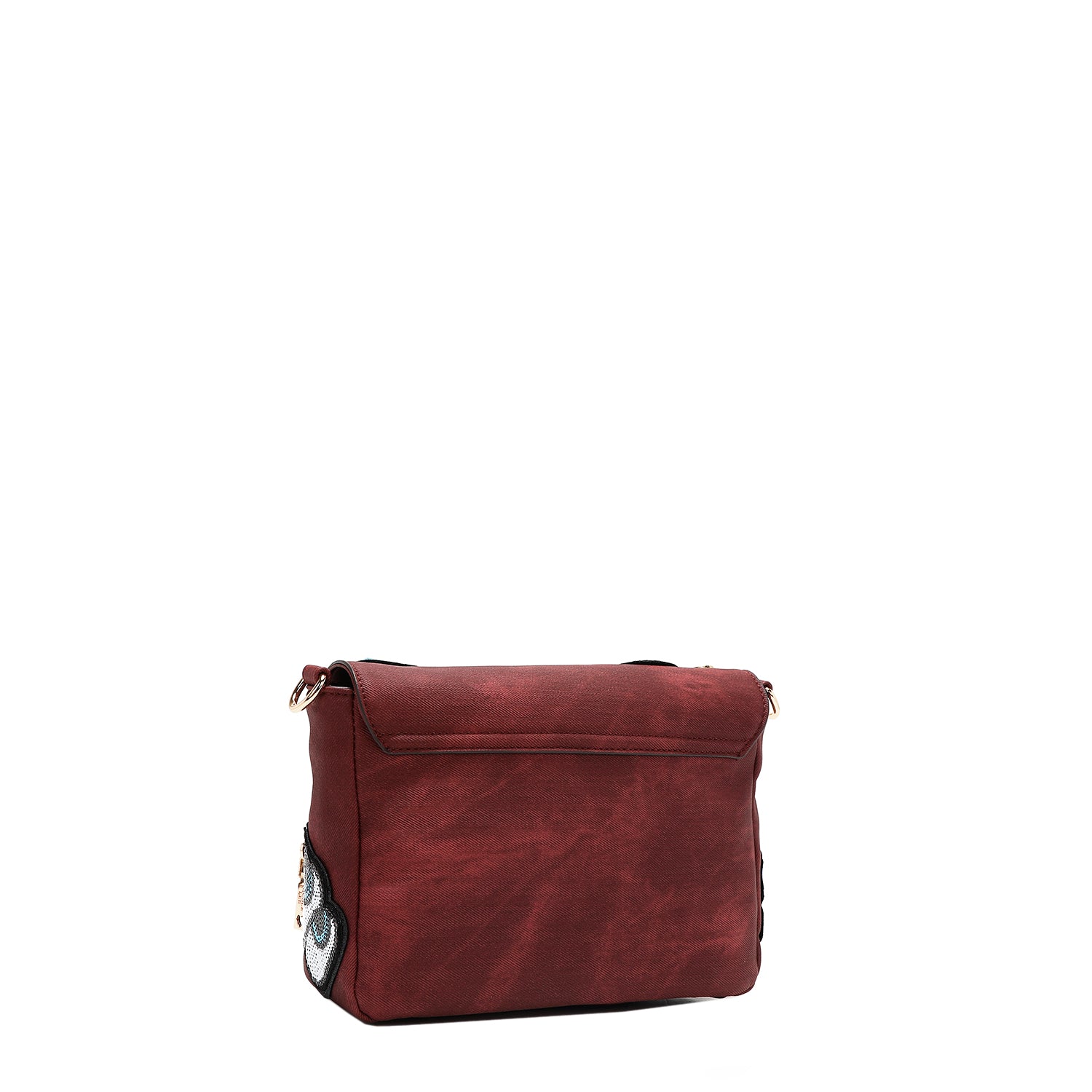 Stylish Multi-Patch Flap Crossbody Bag for Women - Trendy Boho Shoulder Purse - Perfect for Travel, Shopping & Everyday Use