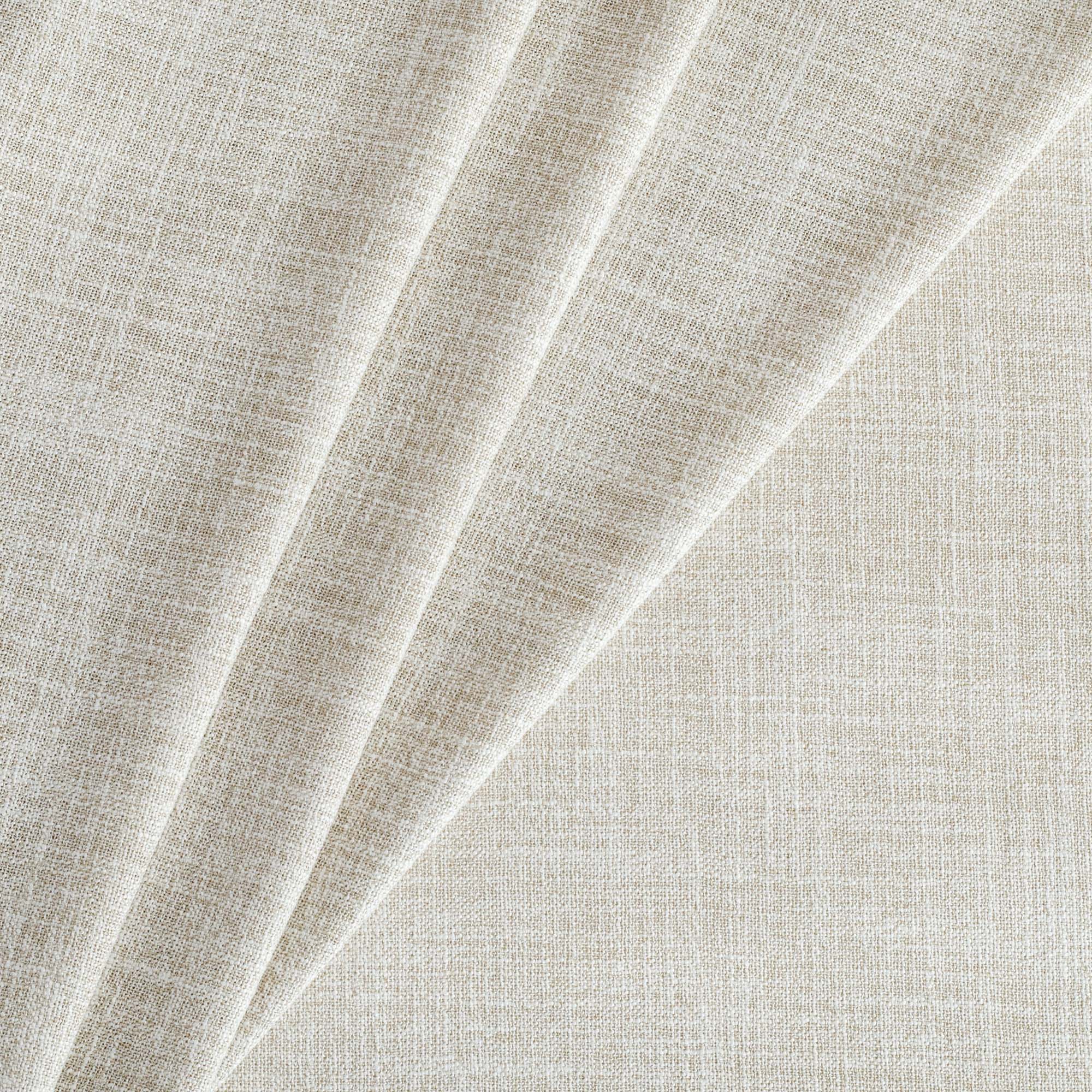 Premium Soho Double Width Sheer Linen Fabric - Lightweight & Breathable for Curtains, Drapes, and Home Decor Projects
