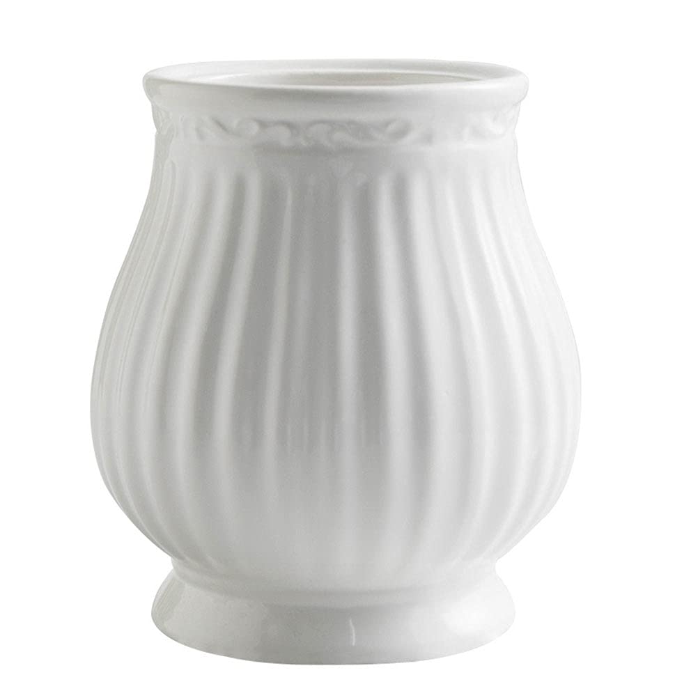 Ceramic Vase for Home Decor - Flower Vase for Living Room & Desktop - Party Celebration Decor
