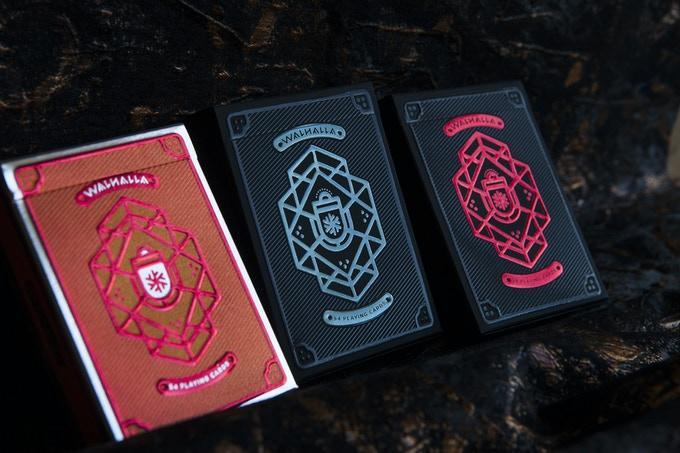 Valkyries Limited Edition Walhalla Playing Cards - Premium Collectible Card Deck for Magic Tricks, Poker Games & Gift Giving